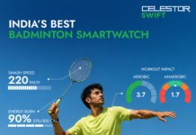 Titan Smart launches Celestor Swift, India’s Best Badminton Smartwatch with Badminton Duo Satwiksairaj Rankireddy and Chirag Shetty