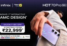 Infinix HOT 70 Pro Launched with India’s first Interactive Active Matrix Cube & Dynamic Shine Design