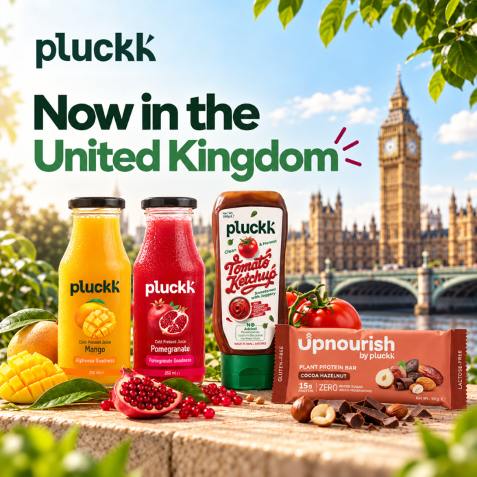 Pluckk- UK release creative